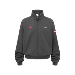 DARK GREY ZIP HOODIE