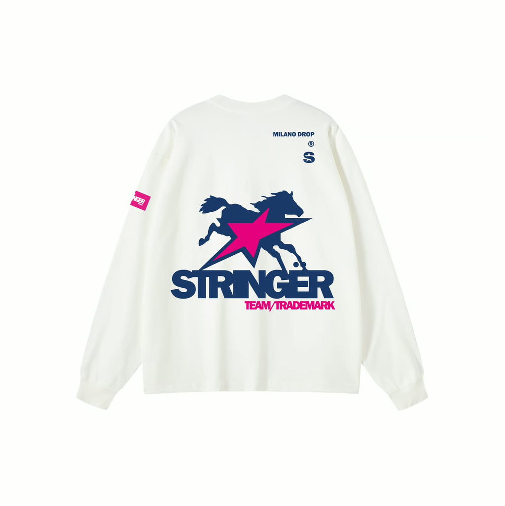 WHITE LONG-SLEEVE