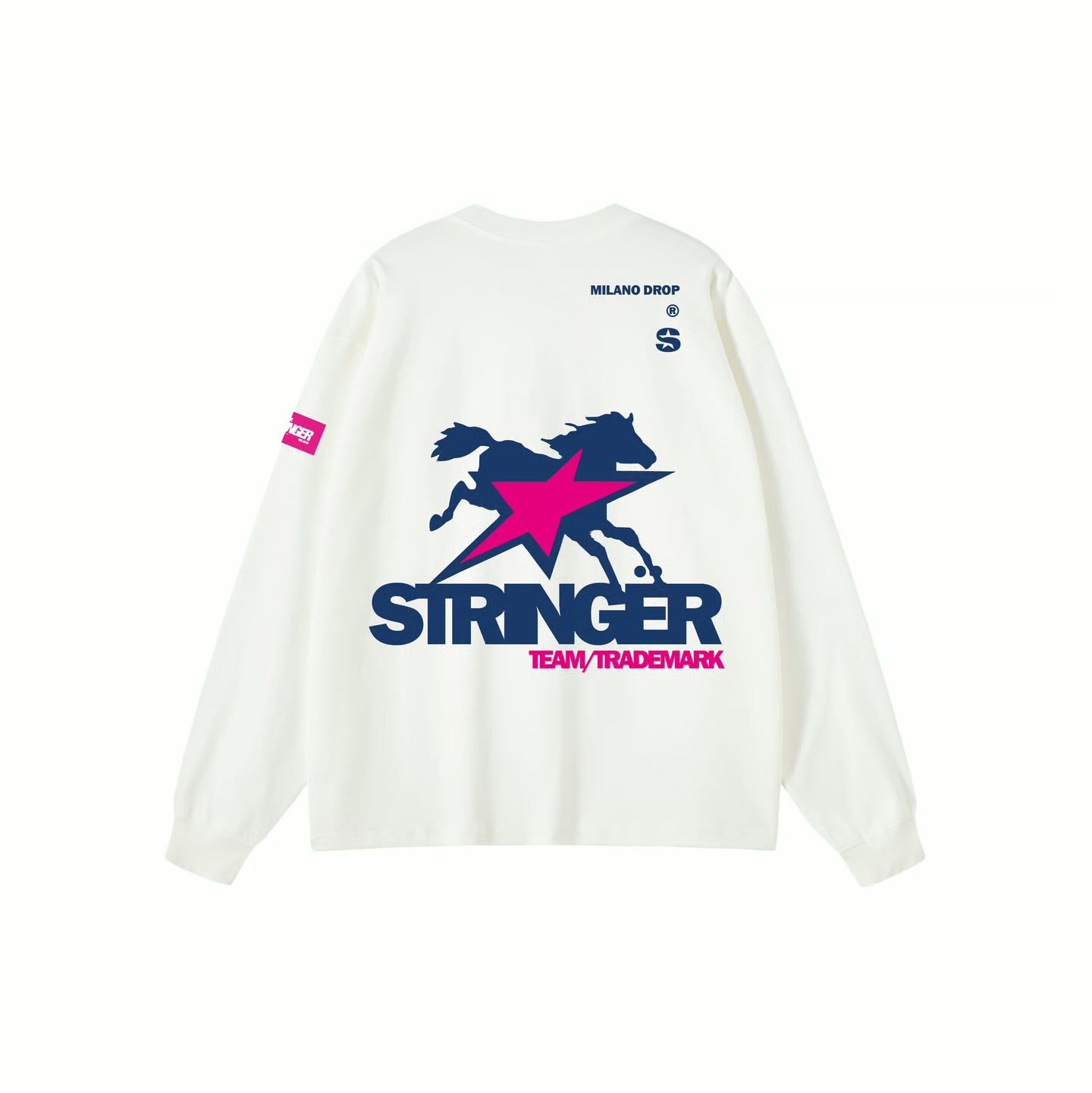 WHITE LONG-SLEEVE