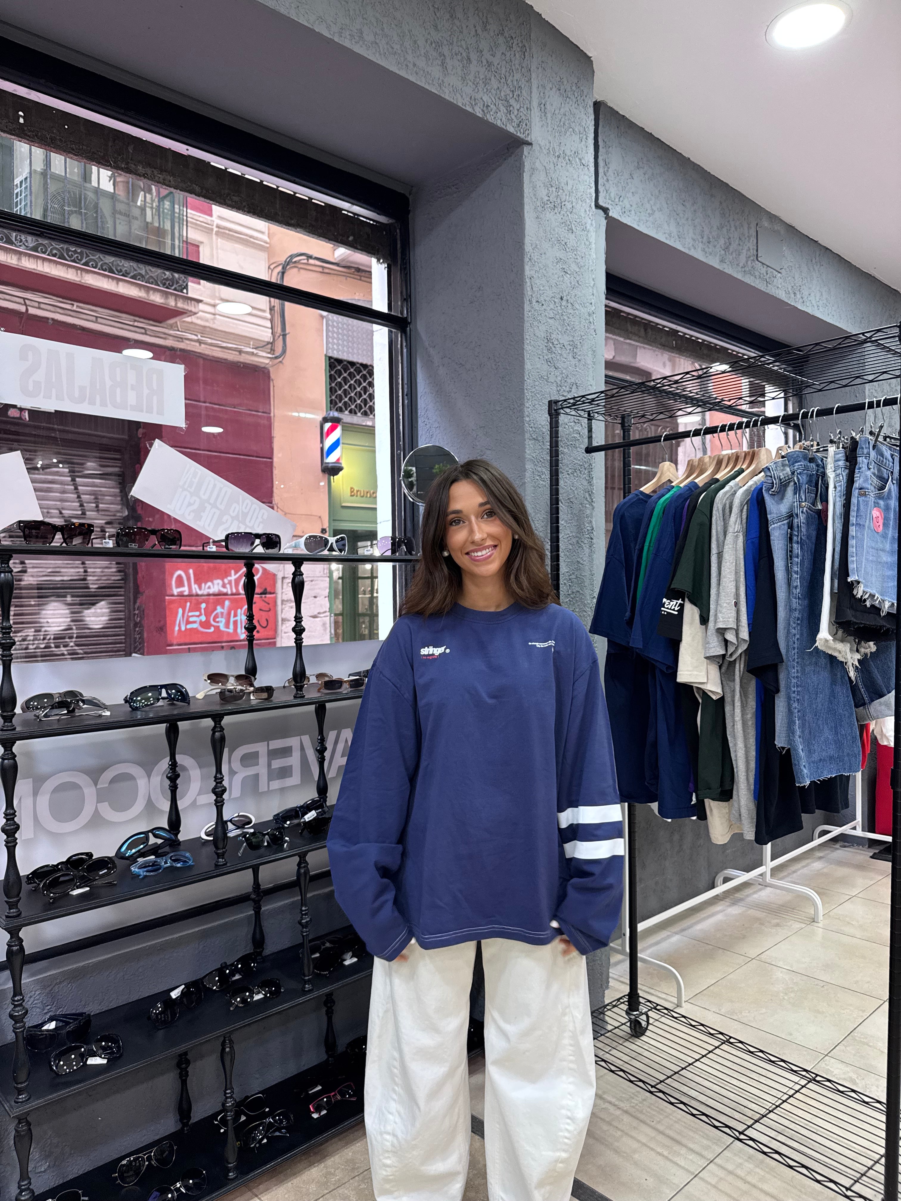 BLUE NAVY LONG-SLEEVE