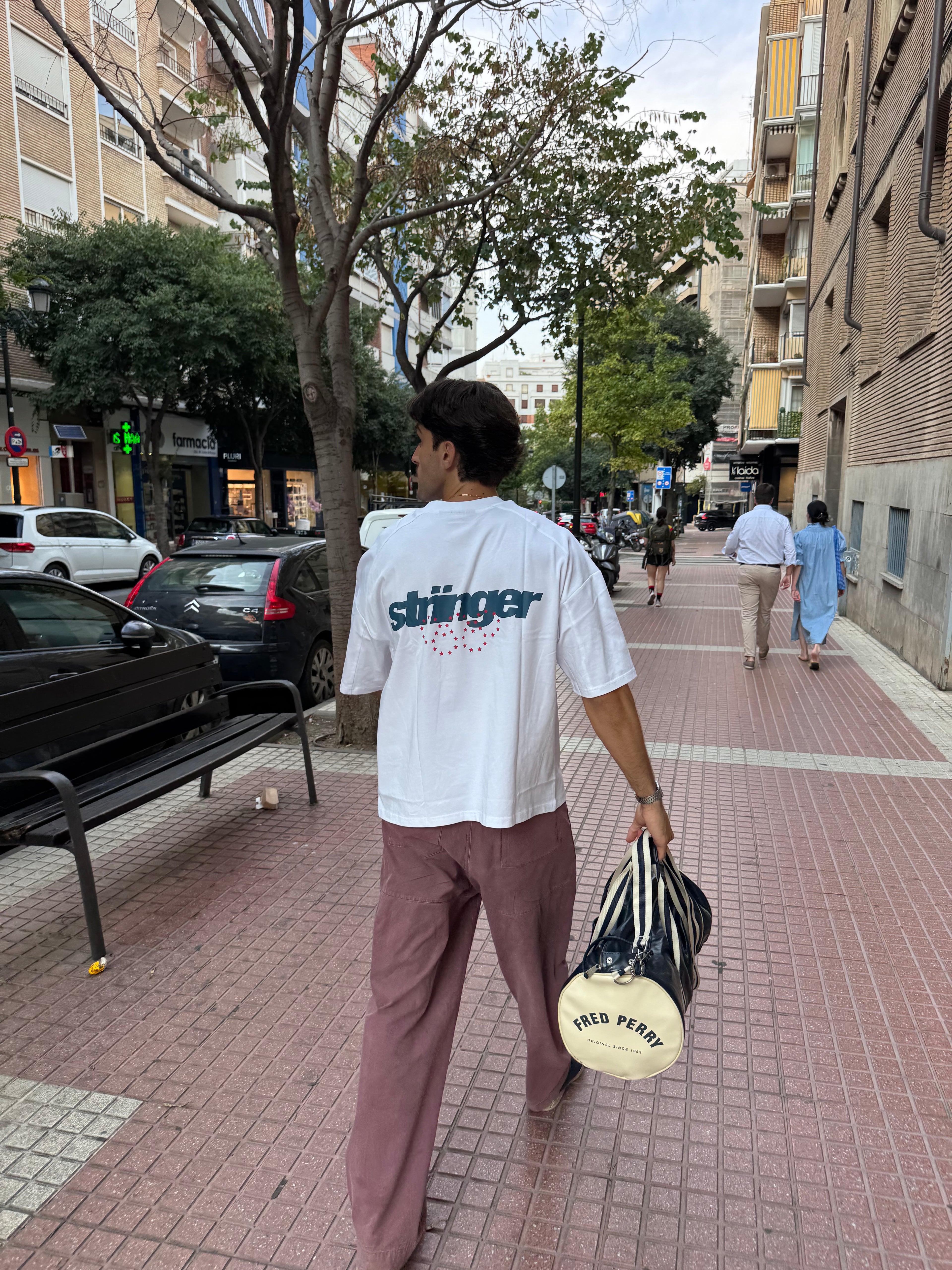 WHITE OLIMPICS T-SHIRT