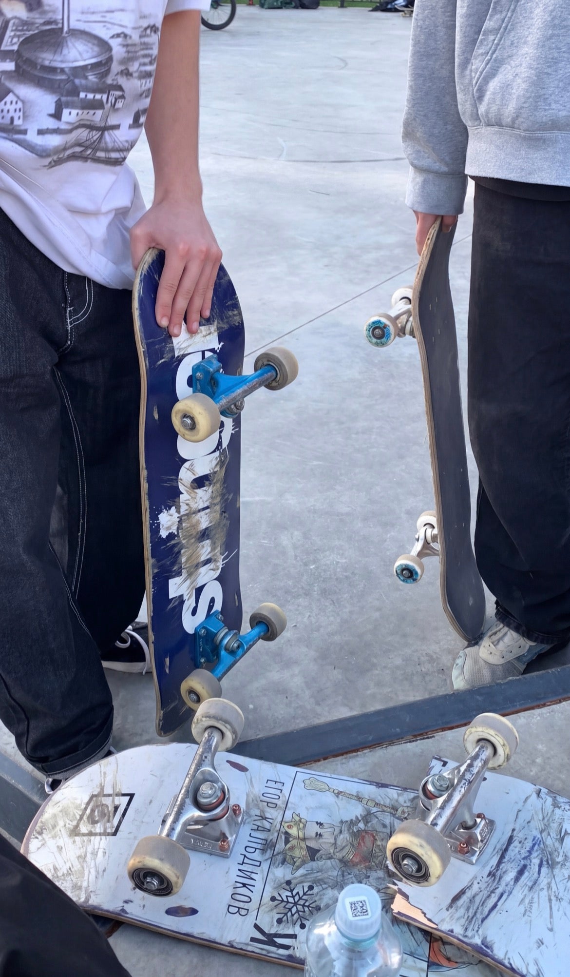 Blue - skate