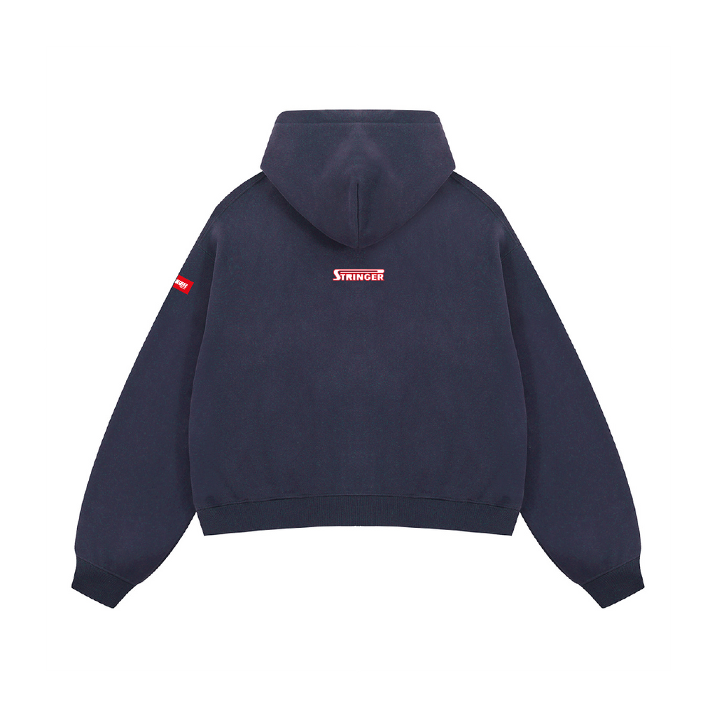 BLUE ZIPPER HOODIE STG