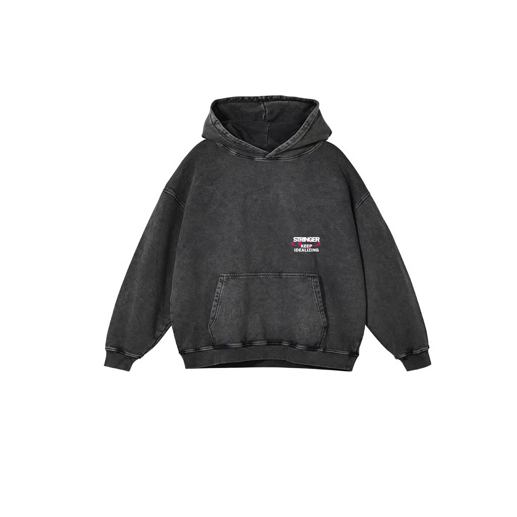 WASHED BLACK HOODIE