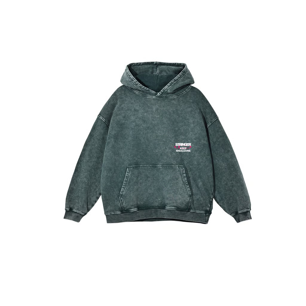 WASHED GREEN HOODIE