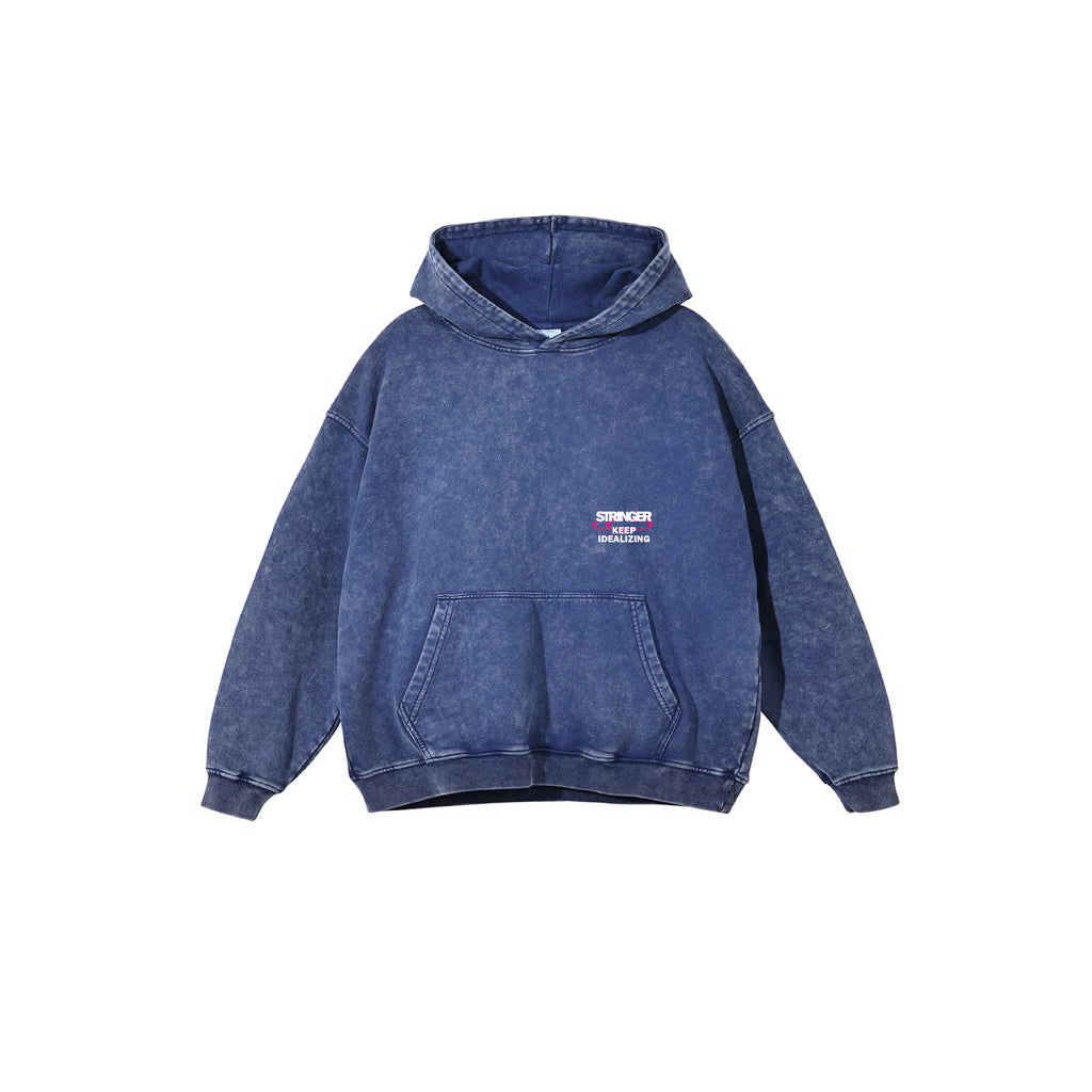 WASHED BLUE HOODIE