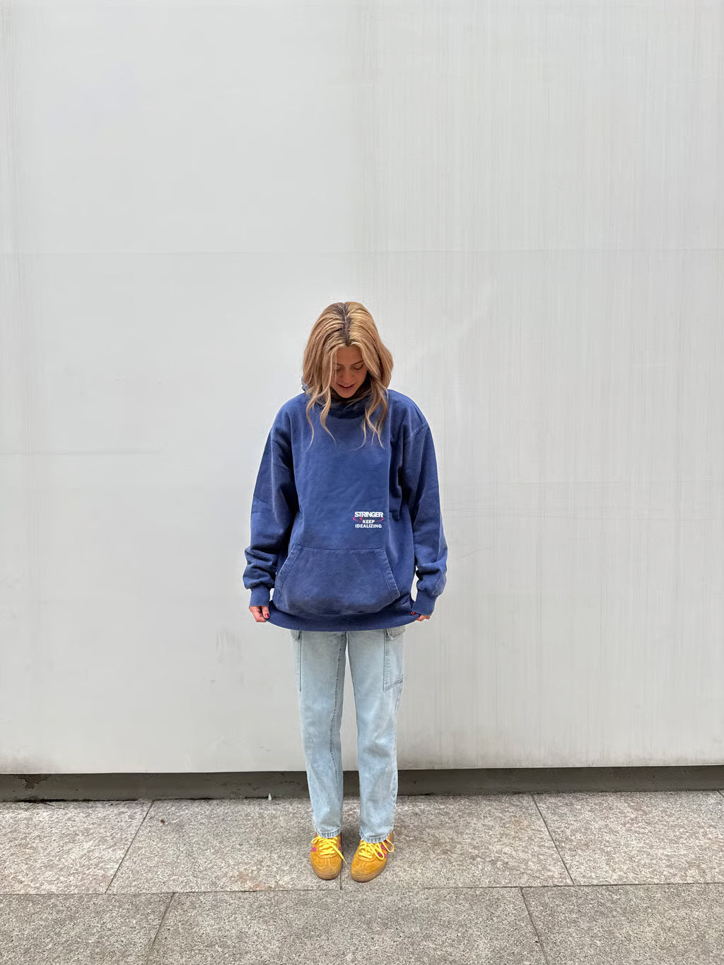 WASHED BLUE HOODIE