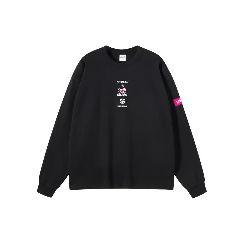 WASHED GREY LONG-SLEEVE