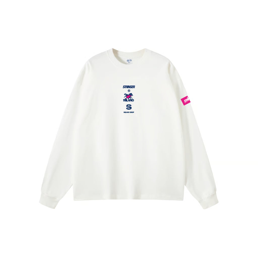 WHITE LONG-SLEEVE