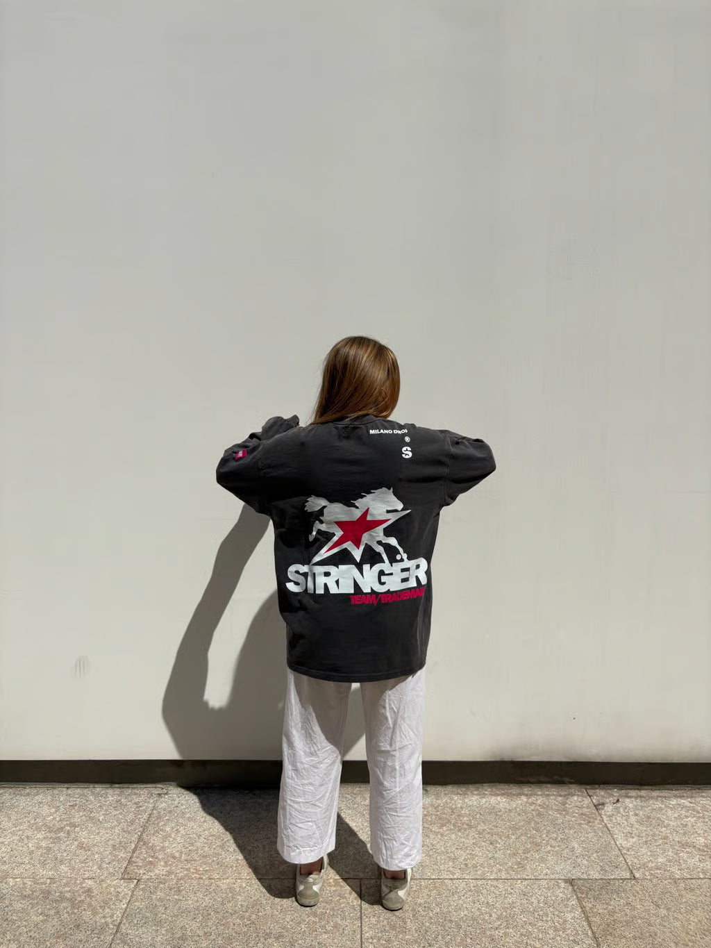 WASHED GREY LONG-SLEEVE